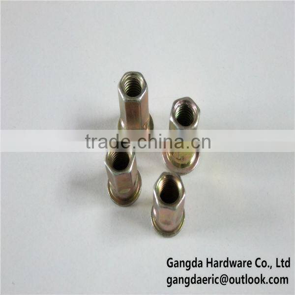 construction hardware d cone for forming tie system
