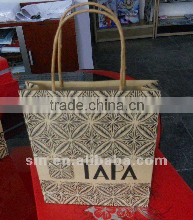 paper apparel bag for clothes