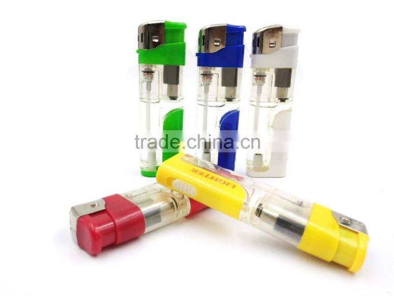 Hot sale of plastic LED lighter