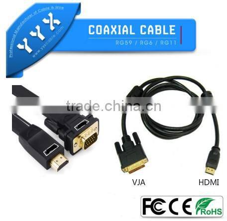 HDMI projector twisted pair PVC 1080HD black