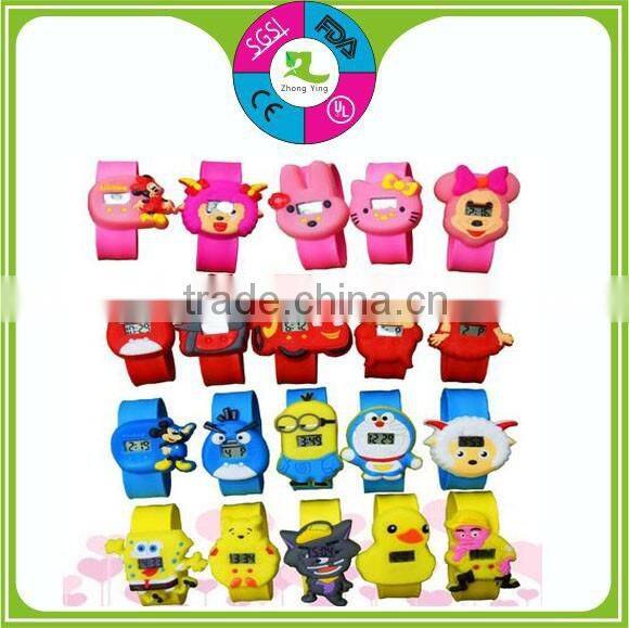New promotional gift kid children silicone fashion watch