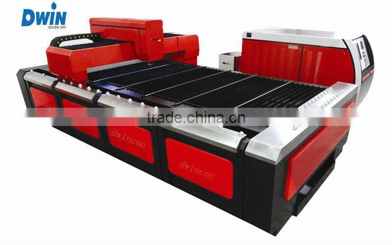 DW1325 cnc 600w YAG laser cutting machine steel board