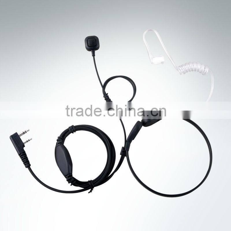 Professional walkie-talkie headset laryngeal control with air ducts series of anti-noise