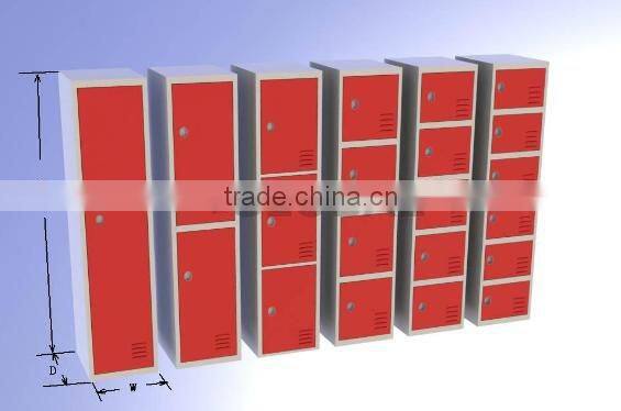 GLOBAL standard 4 Tier Steel Locker for School