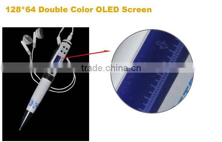 New 8GB Rechargeable Digital Voice Recorder Dictaphone with MP3 Player FM Radio