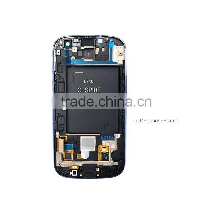 Mobile phone touch screen for samsung galaxy s3 i9300 i747 i535 t999 lcd panel