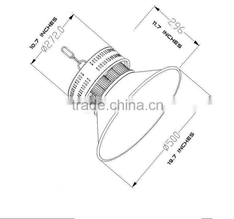 150W LED mining lamp High Bay industrial light factory Lighting Lamp ceiling/flood lights 85~265V 2 years warranty ColdWhite