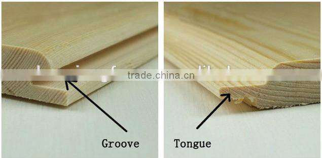 Top quality solid wood Wall Panel for villa cladding