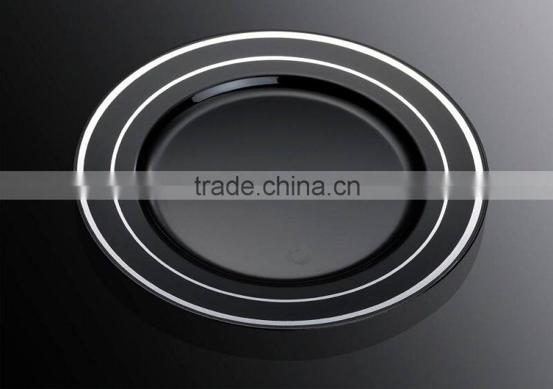 9"Plastic Round Disposable Dinner Plate