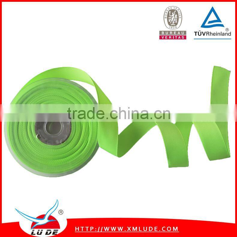 2015 Wholesale 100% polyester higly quality grosgrain ribbon/grosgrain ribbon