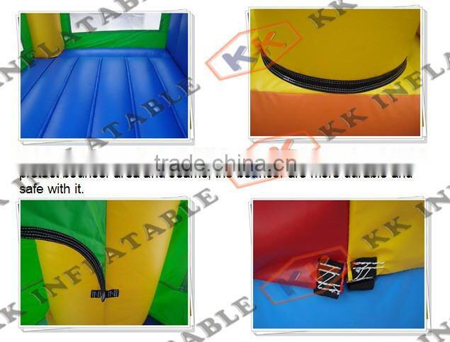 Cheap Jungle double inflatable slips n slides water games factory supply