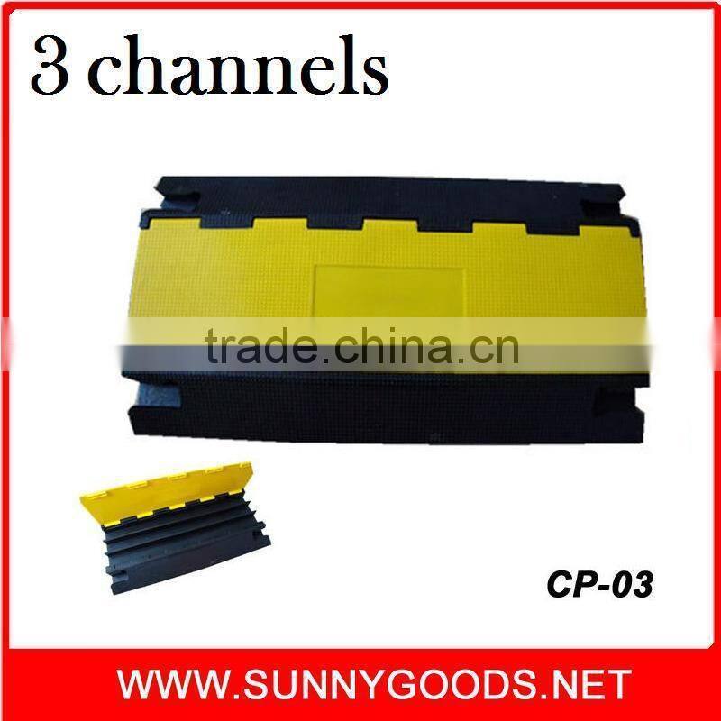 3 channels CP-03 cable cover floor cable trunking cover