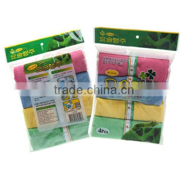 China durable multi purpose super absorbent microfiber cleaning cloth