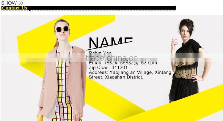 Round Neck New Fashion Sweater Design