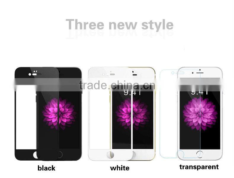 full body invisible tempered glass protective film for Iphone 6, 0.2mm 0.33mm toughened glass film screen protector for apple 6