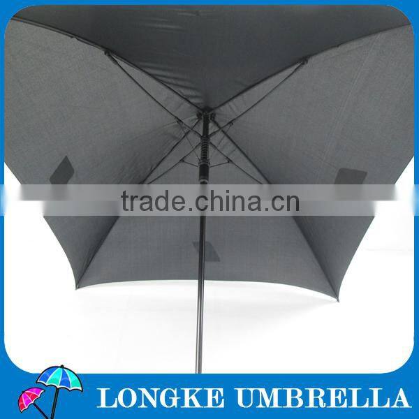 cheap 30" Automatic open square shaped Umbrella Promotional umbrella