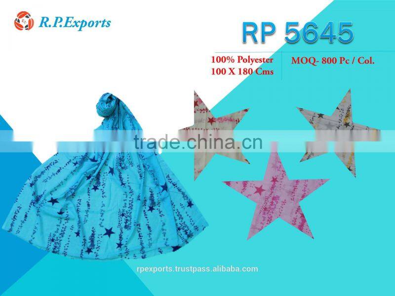 New fancy summer polyester scarf 2014-2015