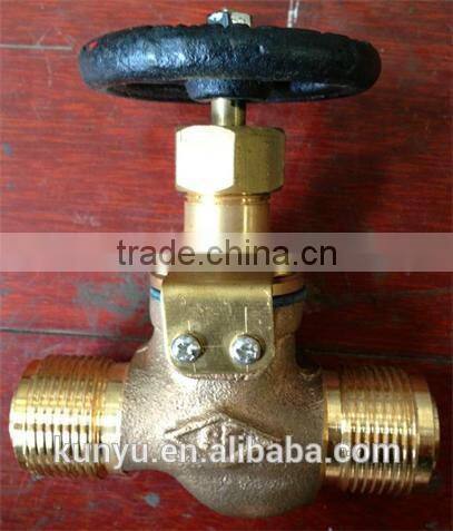 Marine low pressure male thread stop mini check valve