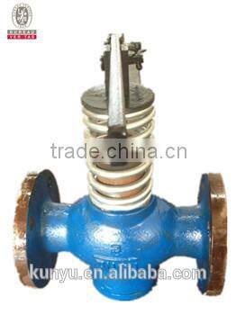 self-closing discharge valve