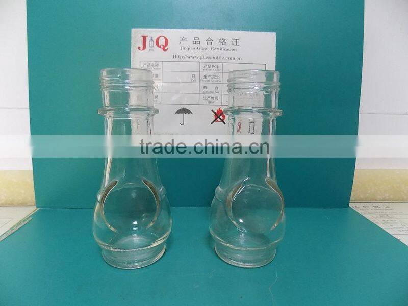 100ml clear glass flavour jar