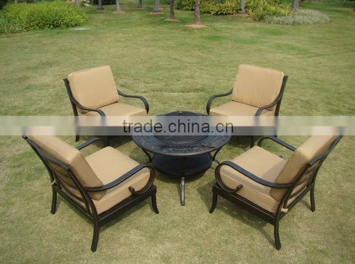cast aluminum firepit outdoor firepit cast aluminum furniture picnic table & chair