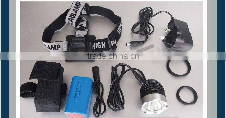 IP65 waterproof 10watt high power led bicycle headlamp