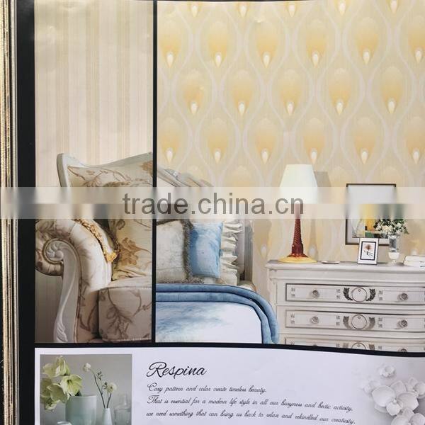high quality iuxury vinyl wallpaper for project whith abstract painting