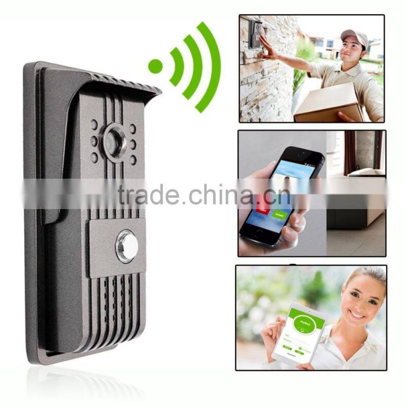 720P Megapixel HD Camera H.264 Wifi Smart Video Doorbell 120 Degrees Rotational 5 IR LEDs Night Vision Waterproof Door Chime