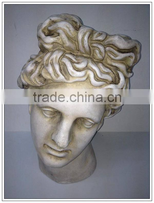 Garden decoration history famous statues, figurine bust