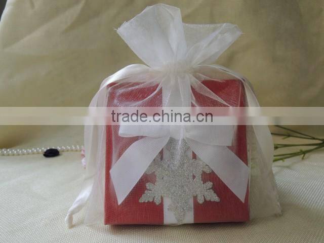 wholesale cheap custom design organza tea bag for promotional gift