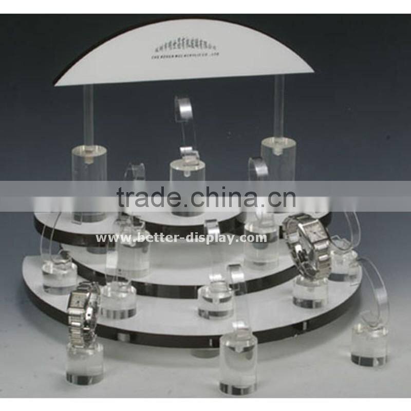wholesale clear acrylic wrist watch holder