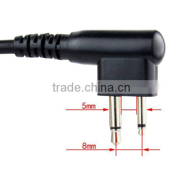 New Red Frosted Shell Waterproof IP54 3.5mm Mono Jack PTT Handheld shoulder Speaker MIC For Motorola Radio GP2000 GP2100 GP300 G