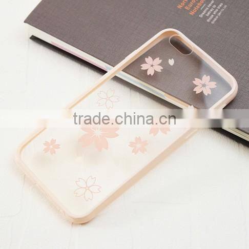 case cover for iphone 6s, snowflake phone case, mobile phone back cover, transparent phone cover
