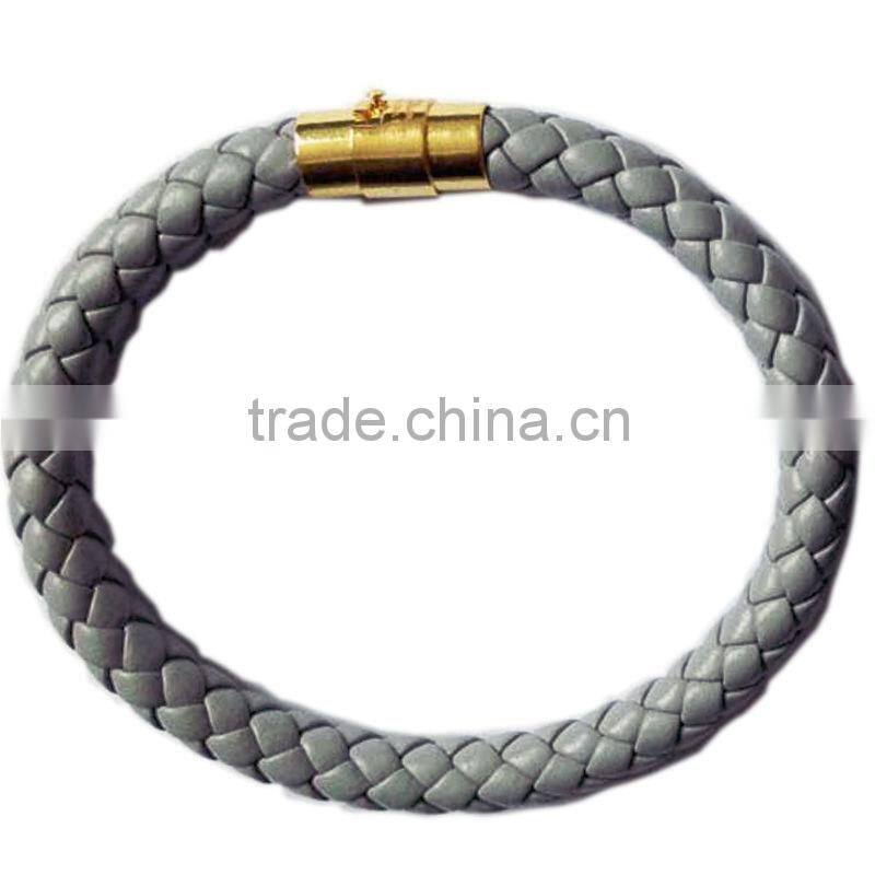 Gold charm bracelet magnetics clasp magnet