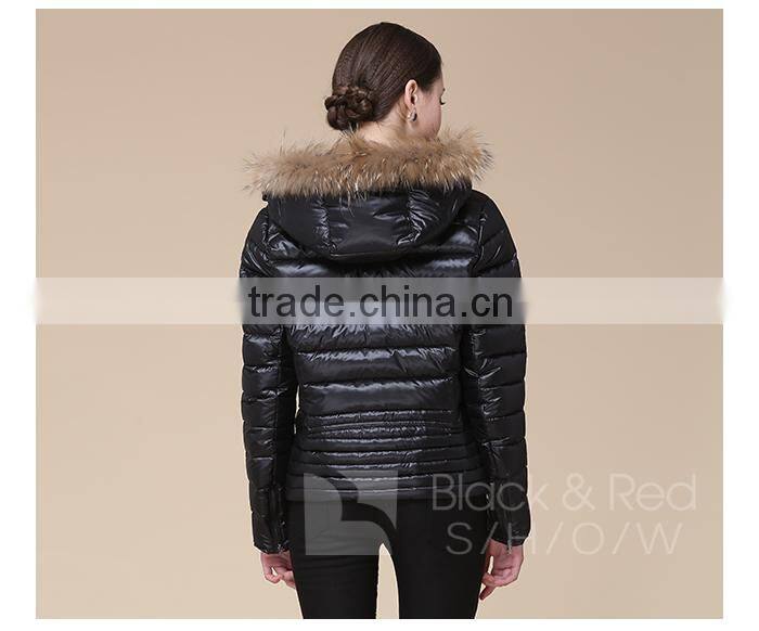 2017 lady nylon 90/10 down jacket