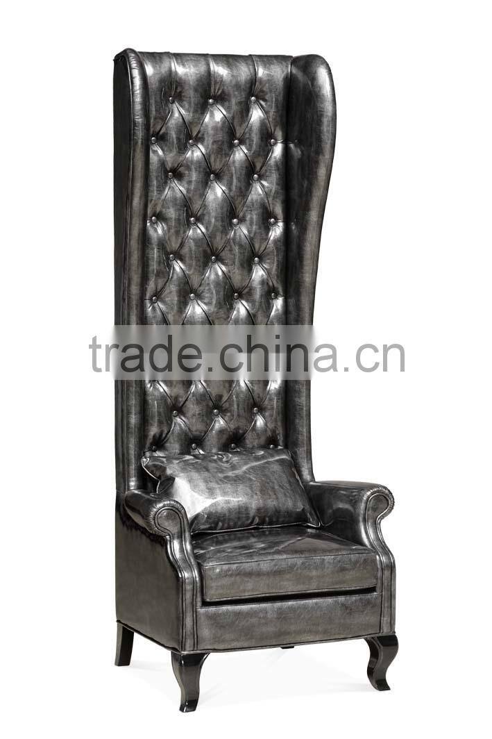 wholesale furniture for salon use leather high back chair design