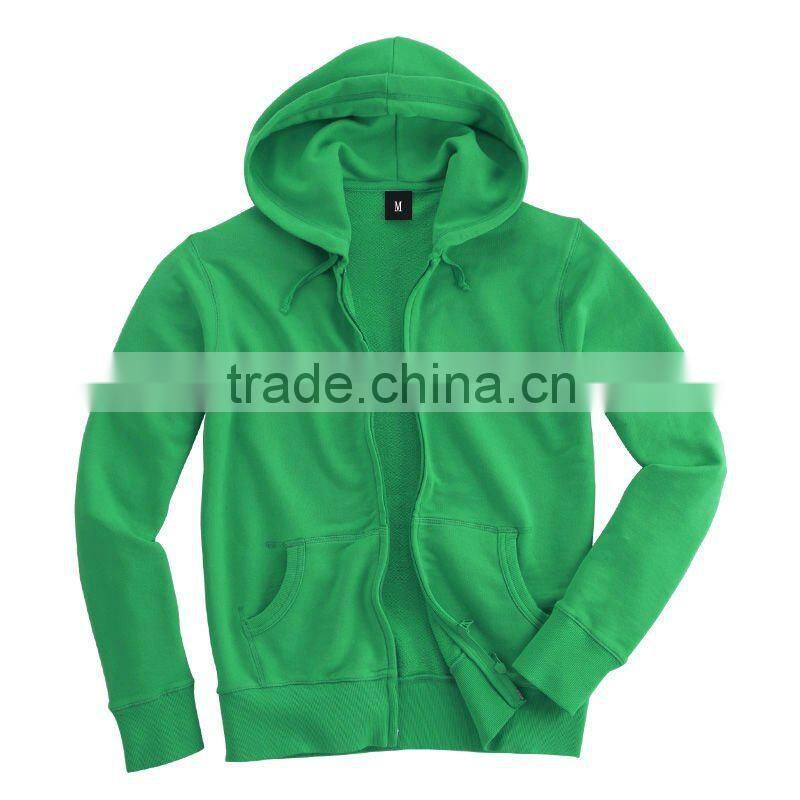 Mens Zipped and Hooded Sweatshirt Available for Custom Style