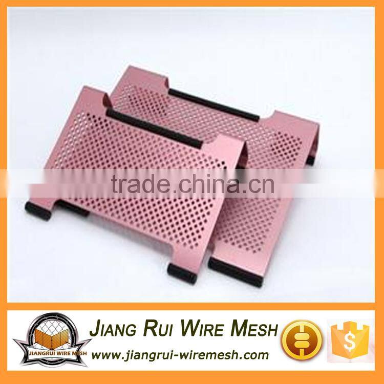 Decorative facade panel perforated metal mesh