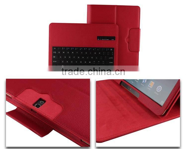 10.5 inch litchi grain leather cover case for GALAXY Tab S