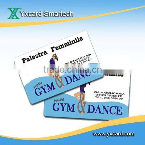 printable contactless rfid card with magnetic stripe