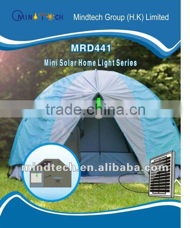 cheap price 2W portable solar camping lamp