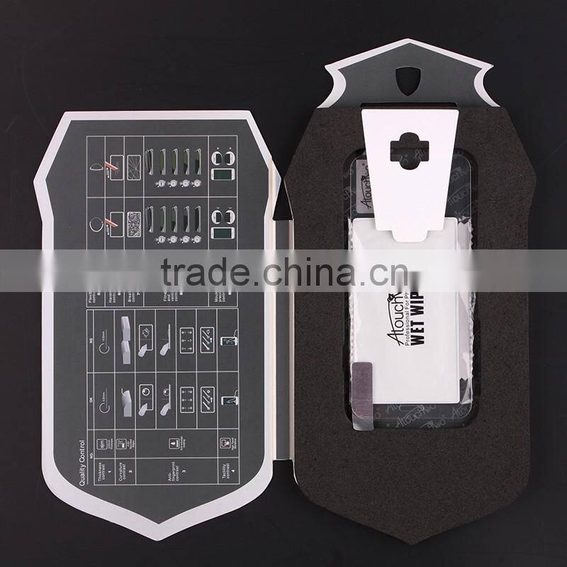 Atouchbo 9H Clear Tempered Glass Screen Protector with easy installation for iphone