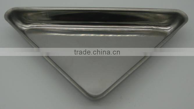 Triangle Stainless Steet BBQ Cake Pan BBQ Pan