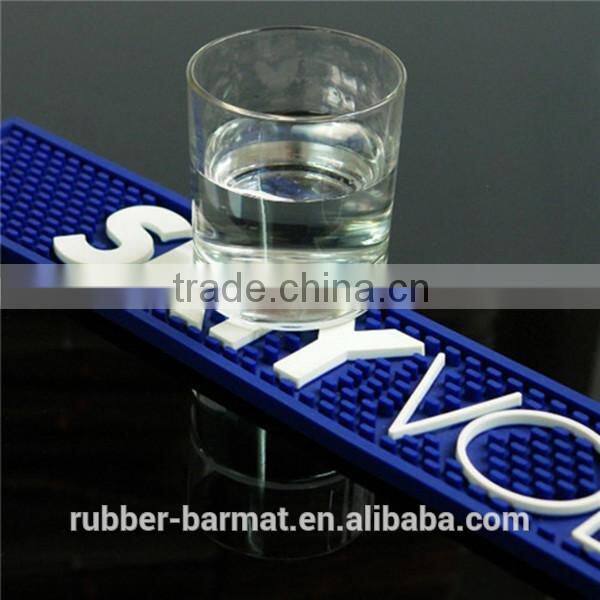 Best sell printed logo pvc rubber mats