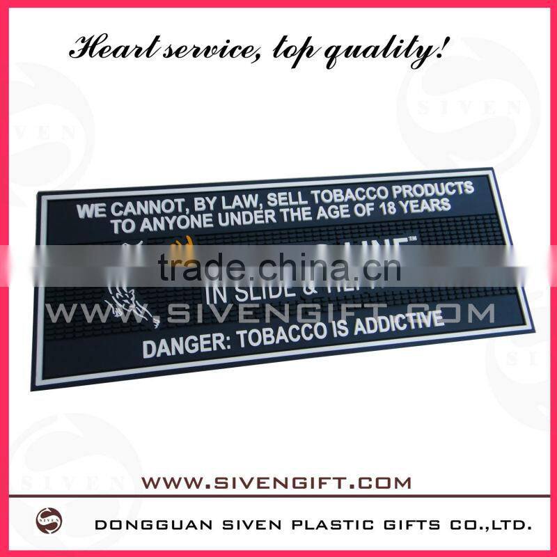 Fashion rubber bar mats