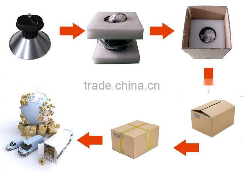 Meanwell drvier 50w led high bay light 60 90 degree