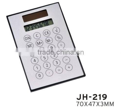 New design solar&battery power desktop electronic calculator