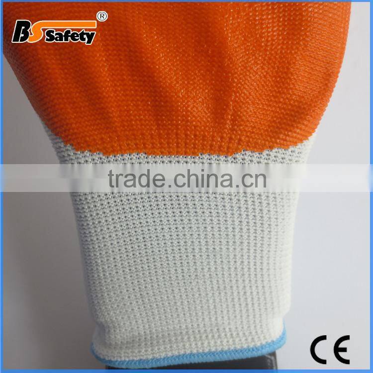 BSSAFETY plam nitrile coated chemical resistant glove