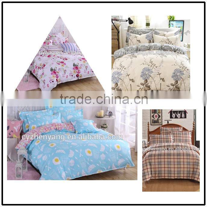 3D 100%polyester microfiber print fabric for home textile fabric of china