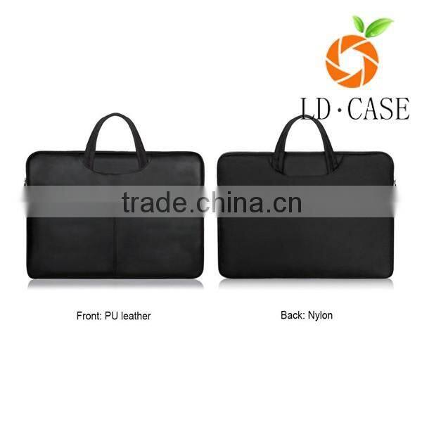 genuine leather Classical Design tablet pc handbag For Business